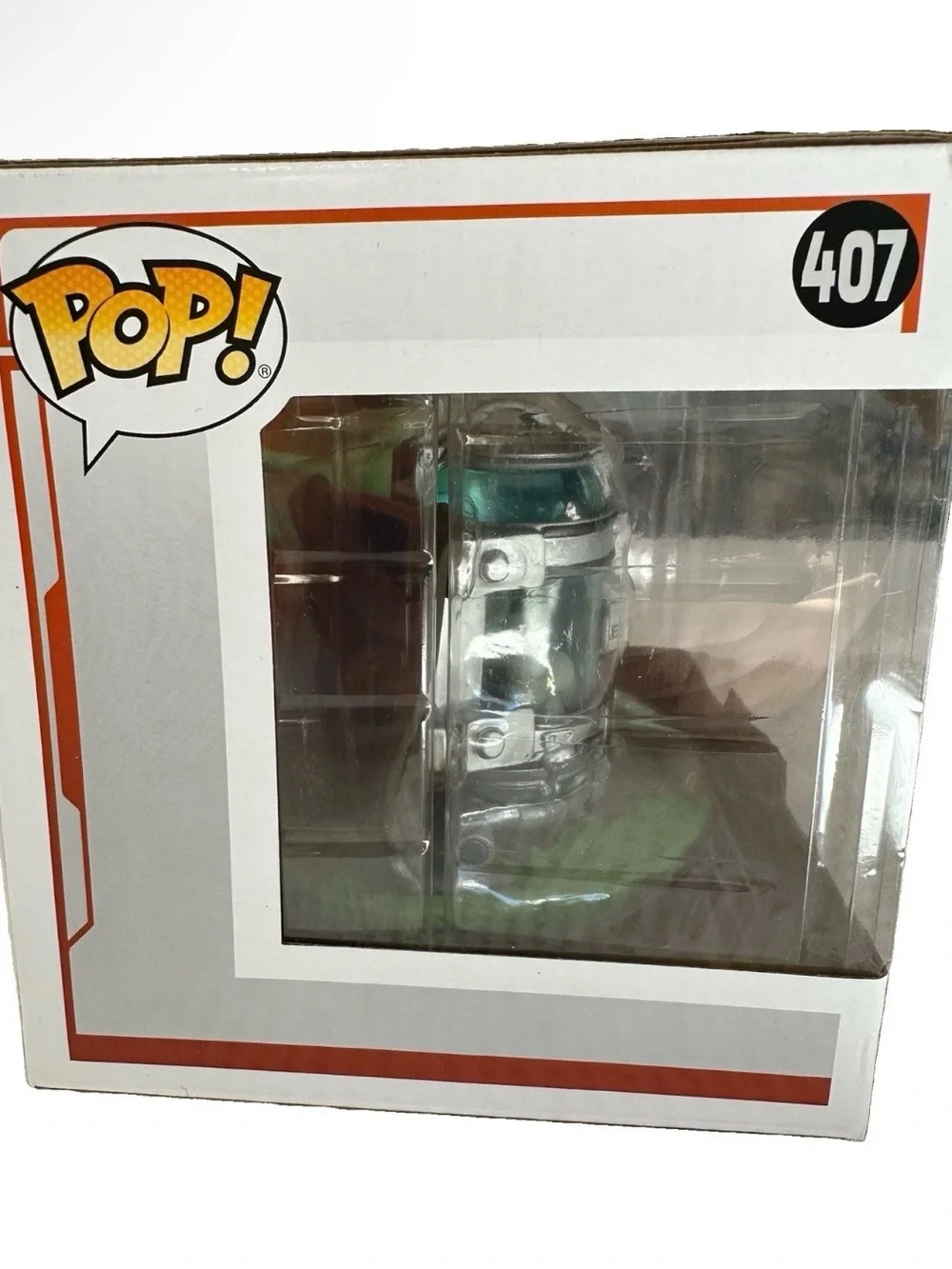 Funko Pop! Star Wars The Mandalorian The Child with Egg Canister #407 Deluxe